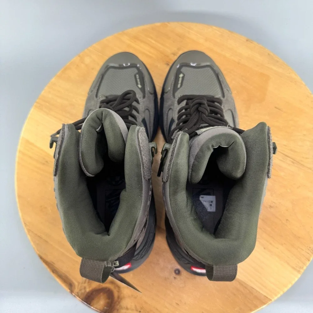 Vans MTE Crestline Gore-Tex‎ Mens Size 8 Shoes Hiking Boots Black Brown NEW